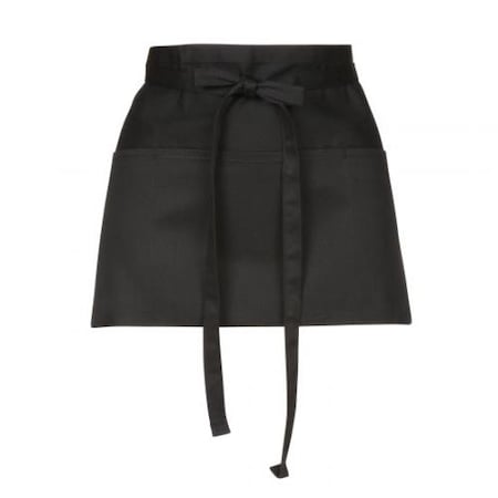 Chef Works Black Waist Apron F9-BLK